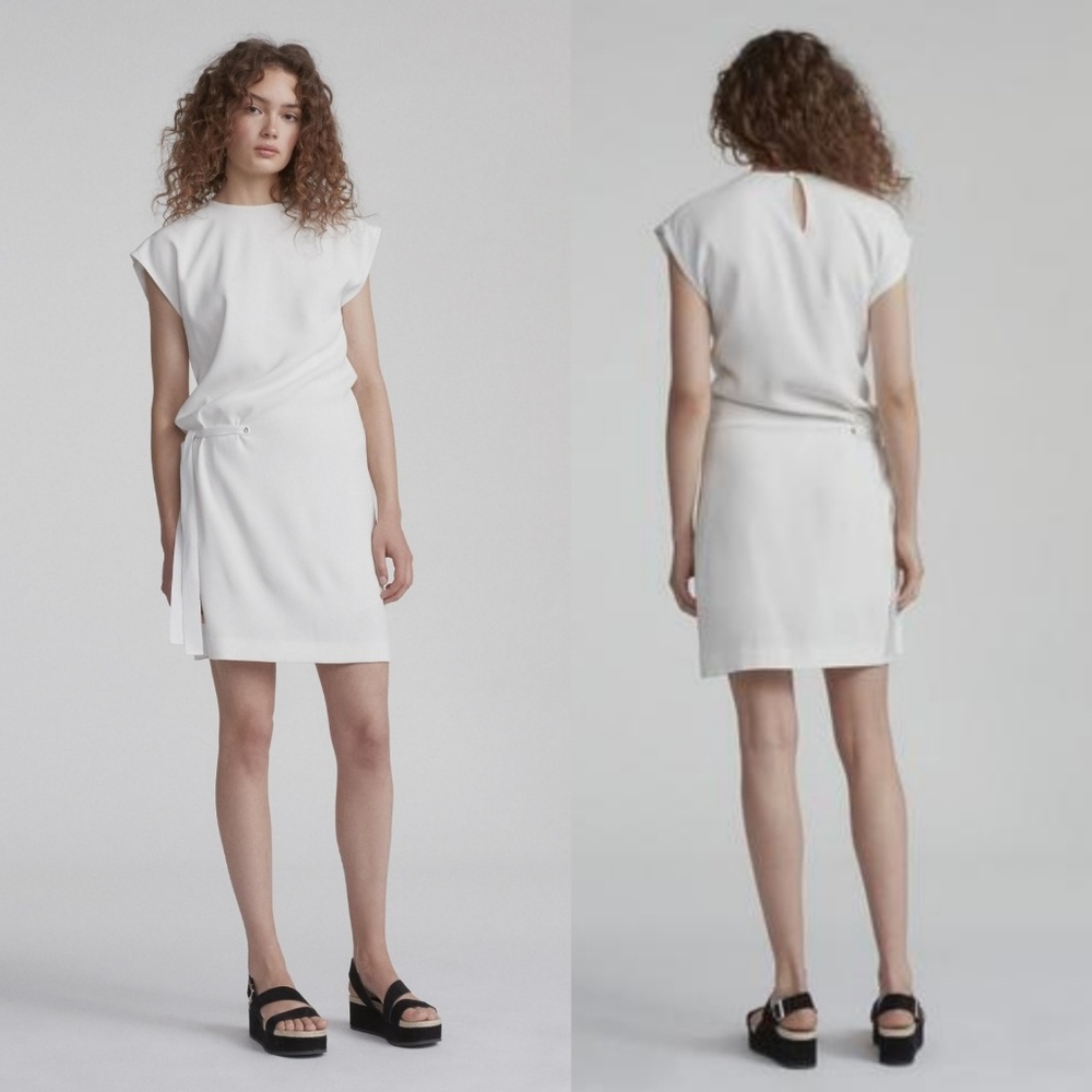 rag & bone White Mini Dress